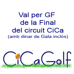 GF per jugar Final CiCaGolf 2024 + dinar entrega de premis